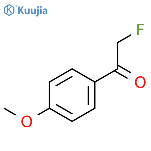 2-fluoro-1-(4-methoxyphenyl)ethan-1-one structure