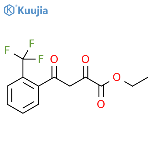 Ethyl 2,4-Dioxo-4-2-(trifluoromethyl)phenylbutanoate structure