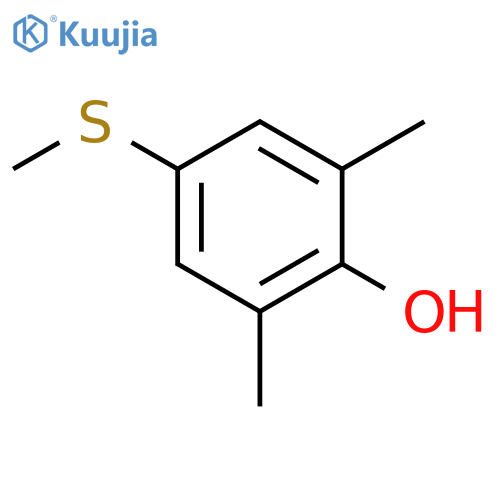 2,6-Dimethyl-4-(methylthio)phenol structure