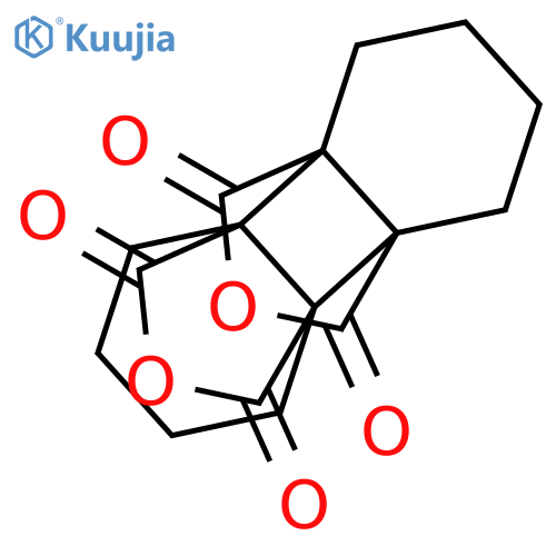 Tricyclo6.4.0.0(2,7)dodecane-1,8:2,7-tetracarboxylic Dianhydride structure