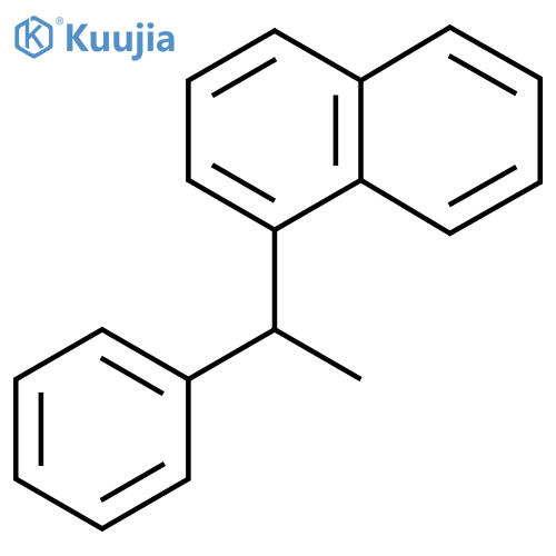 NAPHTHALENE, 1-(1-PHENYLETHYL)- structure