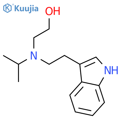 N-Hydroxyethyl-N-isopropyl-tryptamine structure