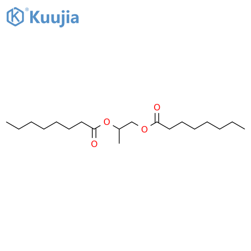Propylene glycol dicaprylate structure