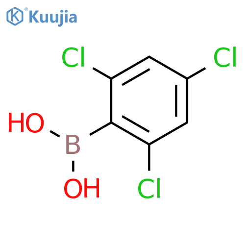 2,4,6-Trichlorophenylboronic acid structure