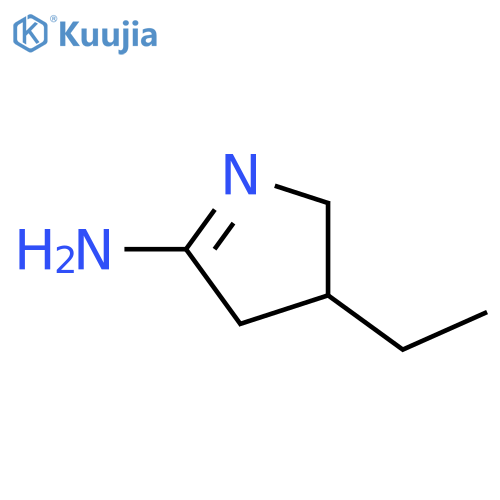 3-ethyl-3,4-dihydro-2H-Pyrrol-5-amine structure