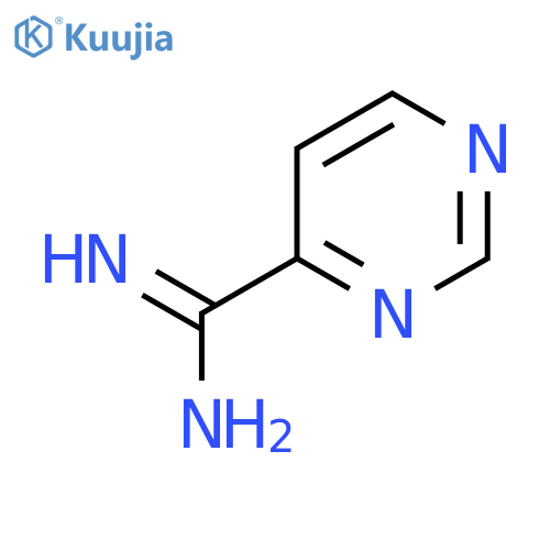 pyrimidine-4-carboximidamide structure