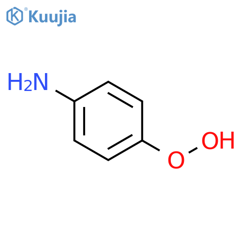 Benzenamine,4-hydroperoxy- structure