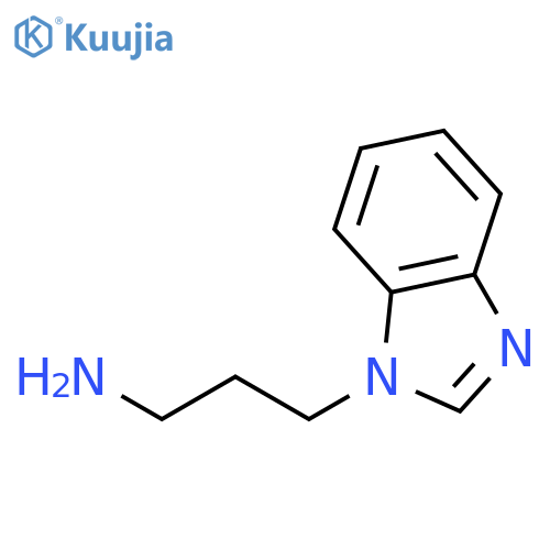 3-(1H-benzimidazol-1-yl)propylamine structure