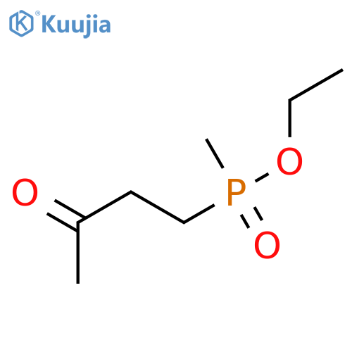 ethyl methyl(3-oxobutyl)phosphinate structure