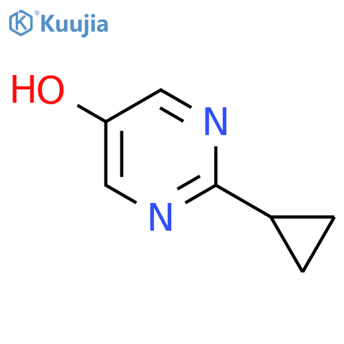 2-Cyclopropylpyrimidin-5-ol structure