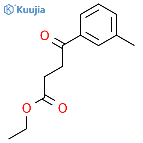 Ethyl 4-(3-methylphenyl)-4-oxobutanoate structure