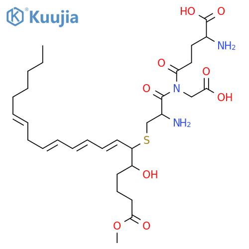Leukotriene C4 methyl ester structure