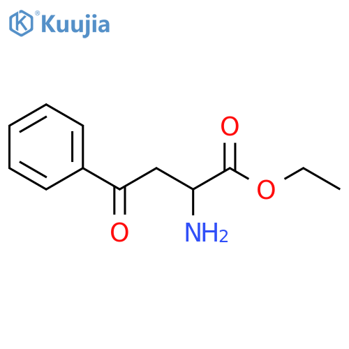 ethyl 2-amino-4-oxo-4-phenylbutanoate structure