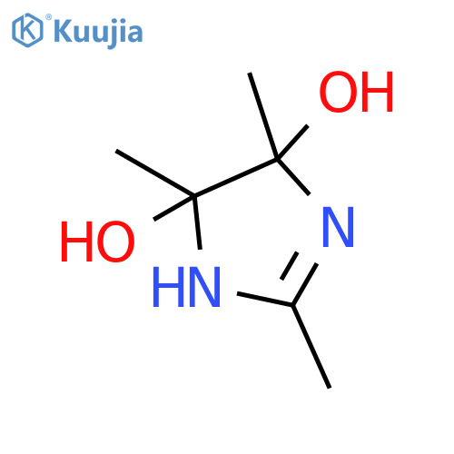 2,4,5-Trimethyl-4,5-dihydro-1H-imidazole-4,5-diol structure