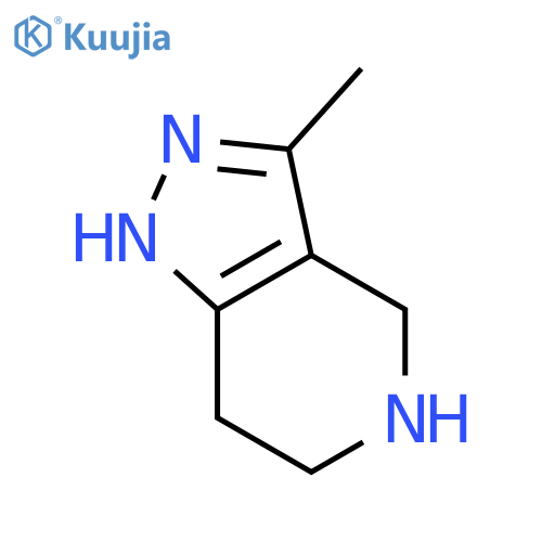 3-Methyl-4,5,6,7-tetrahydro-1H-pyrazolo[4,3-c]pyridine structure