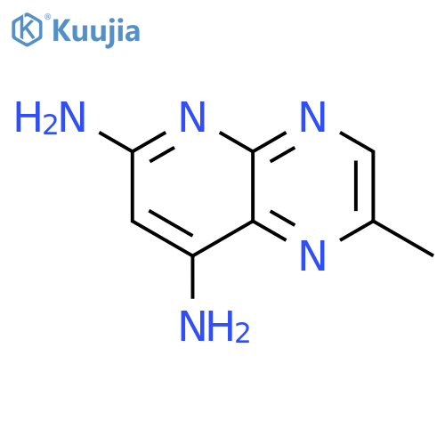 Pyrido[2,3-b]pyrazine-6,8-diamine, 2-methyl- (9CI) structure