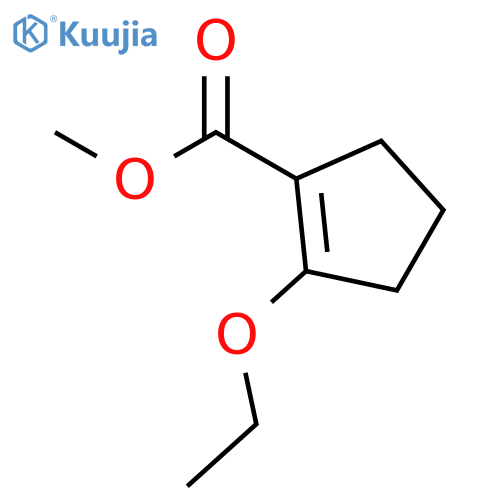 2-Ethoxy-1-cyclopentene-1-carboxylic Acid Methyl Ester structure