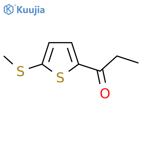1-(5-(Methylthio)thiophen-2-yl)propan-1-one structure