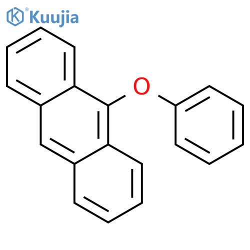 Anthracene, 9-phenoxy- structure