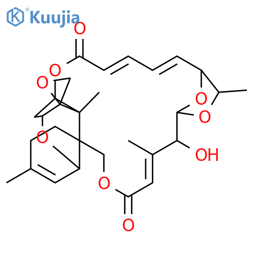 Verrucarin A,2',3'-didehydro-7'-deoxo-2'-deoxy-7',5'-(ethylideneoxy)-4'-hydroxy- (9CI) structure