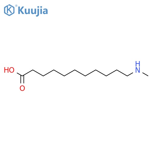 11-(Methylamino)undecanoic acid structure