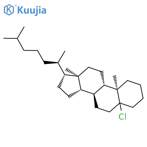 Cholestane, 5-chloro-,(5b)- (9CI) structure