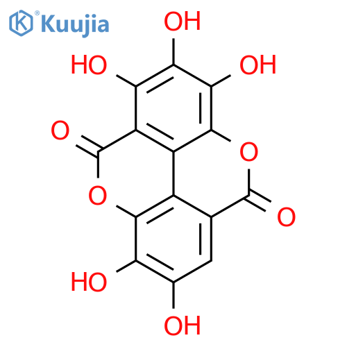 [1]Benzopyrano[5,4,3-cde][1]benzopyran-5,10-dione,1,2,3,7,8-pentahydroxy- structure