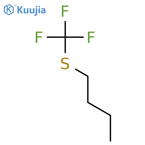 Butane, 1-[(trifluoromethyl)thio]- structure