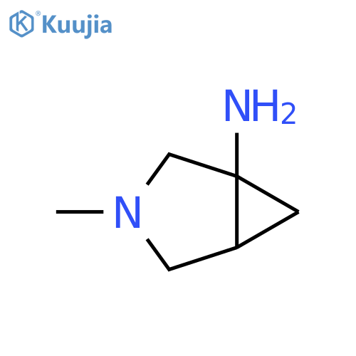 3-Methyl-3-azabicyclo[3.1.0]hexan-1-amine structure