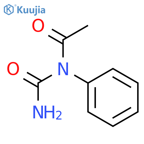 Acetamide, N-(aminocarbonyl)-N-phenyl- structure