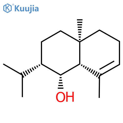 (1R)-1,2,3,4,4a,5,6,8aβ-Octahydro-4aα,8-dimethyl-2α-isopropylnaphthalen-1-ol structure