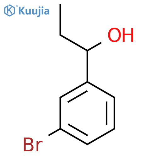 1-(3-bromophenyl)propan-1-ol structure