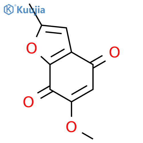 4,7-Benzofurandione,6-methoxy-2-methyl- structure