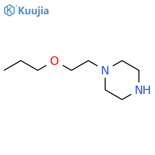 1-(2-Propoxyethyl)piperazine structure