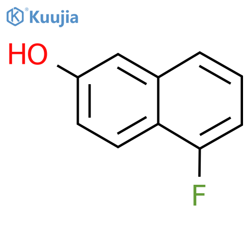 5-Fluoro-2-naphthalenol structure