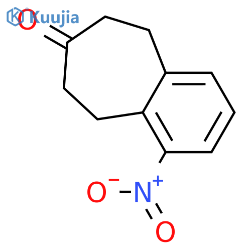7H-Benzocyclohepten-7-one, 5,6,8,9-tetrahydro-1-nitro- structure