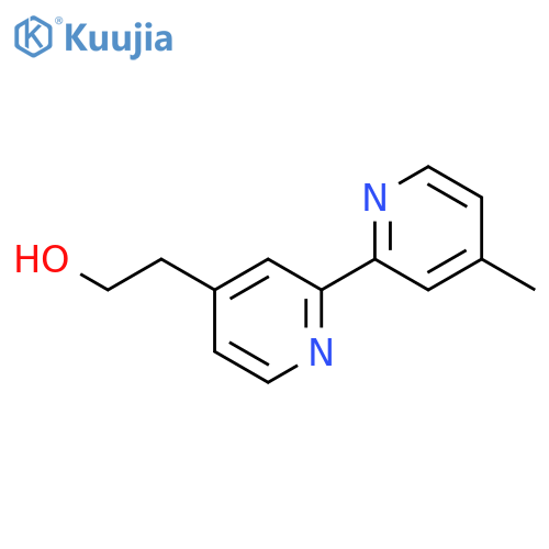 [2,2'-Bipyridine]-4-ethanol, 4'-methyl- structure