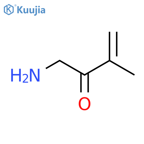 1-amino-3-methylbut-3-en-2-one structure