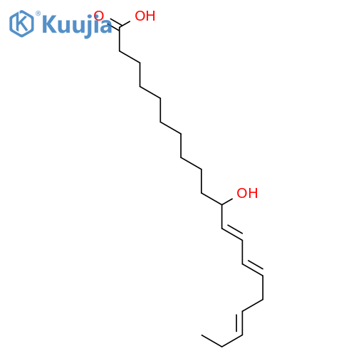 12,14,17-EICOSATRIENOIC ACID, 11-HYDROXY-, (12E,14E,17E)-(-)- structure