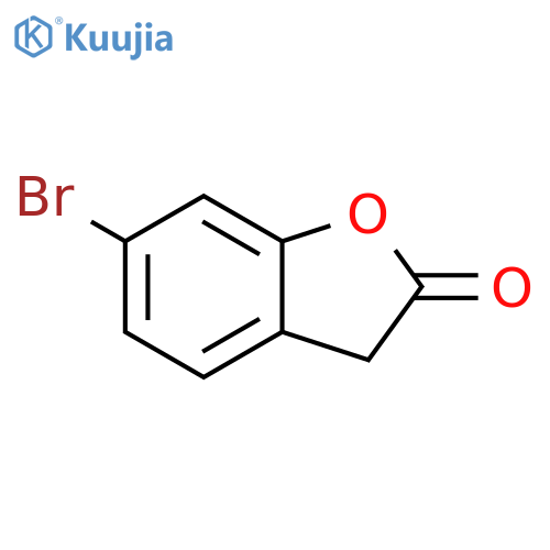 6-bromo-2,3-dihydro-1-benzofuran-2-one structure