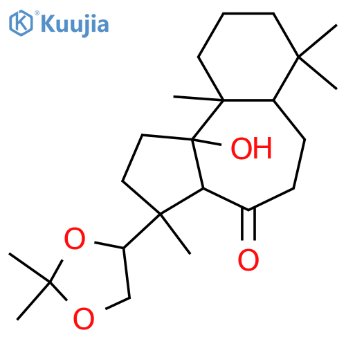 Parryin; 15,16-Dihydro, 15,16-dihydroxy, 15,16-acetonide structure