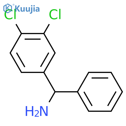 Benzenemethanamine, 3,4-dichloro-α-phenyl- structure