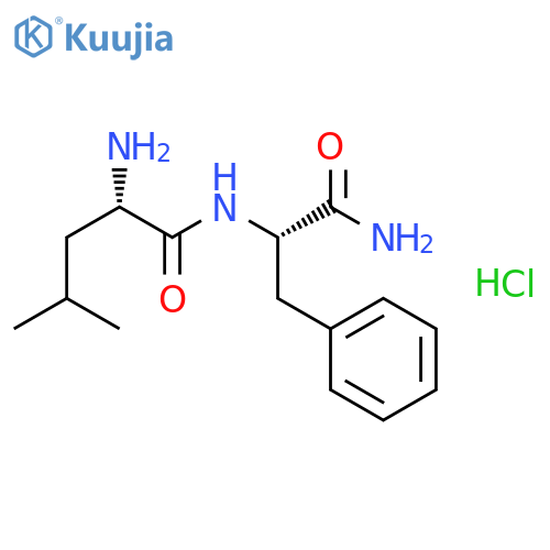 H-Leu-Phe-NH2 hydrochloride structure