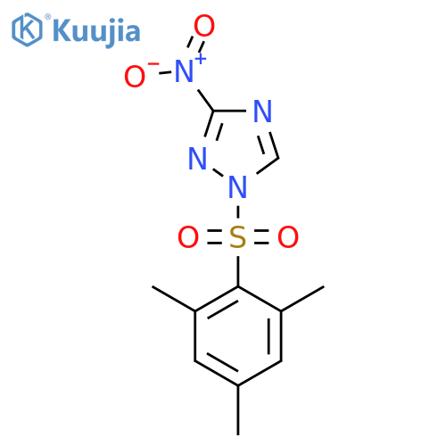 1-(2-Mesitylenesulfonyl)-3-nitro-1H-1,2,4-triazole structure