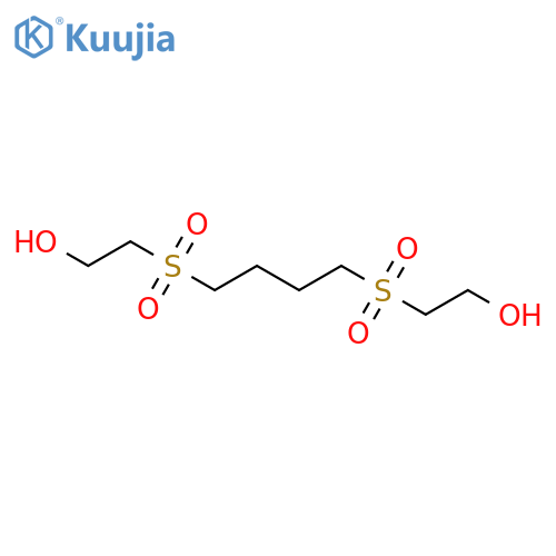 2,2'-(Butane-1,4-diyldisulfonyl)diethanol structure