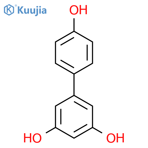 5-(4-hydroxyphenyl)benzene-1,3-diol structure