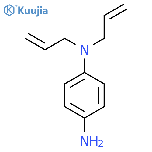 1,4-Benzenediamine, N,N-di-2-propenyl- structure