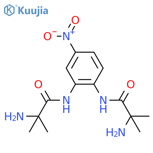 PROPANAMIDE, N,N'-(4-NITRO-1,2-PHENYLENE)BIS[2-AMINO-2-METHYL- structure