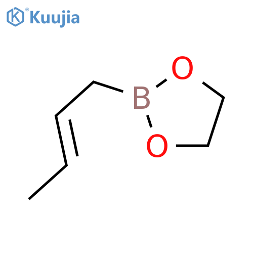 1,3,2-Dioxaborolane, 2-(2E)-2-butenyl- structure