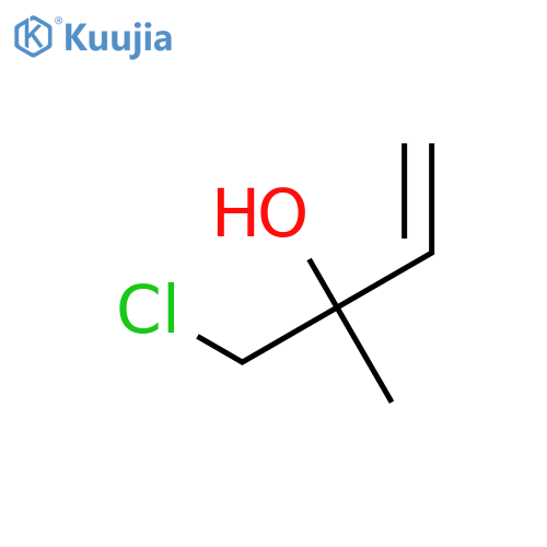 4-Chloro-3-methyl-3-hydroxy-1-butene structure